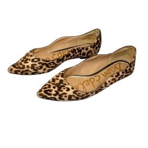 Sam Edelman Rosalie Leopard Cheetah Flats Faux Fur